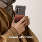 PITAKA Samsung Galaxy S25 Ultra Aramid Fiber K�l�f -Sunset 