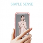 PIXIU Samsung Galaxy S8 Soft Silikon K�l�f-Rose Gold 