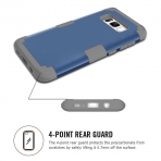 PIXIU Samsung Galaxy S8 Soft Silikon K�l�f-Navy Grey