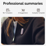 PLAUD NotePin Al Ses Kaydedici -Purple
