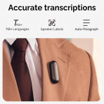 PLAUD NotePin Al Ses Kaydedici -Black
