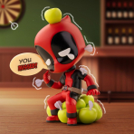 POP MART Deadpool Koleksiyon Aksiyon Figr(10 cm)