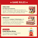 POP MART Mickey Koleksiyon Aksiyon Figr(10 cm)