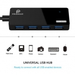 POWERILLEX 4 Balantl USB 3.0 Hub Adaptr
