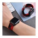 PROATL Apple Watch 7 Solo Loop (41mm)-Z Black Red