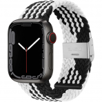 PROATL Apple Watch 7 Solo Loop (45mm)-Z Black White