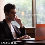 PROXA MacBook Pro Koruyucu Klf (13 in)(M1)-Sunset Orange