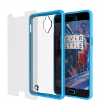 PUNKcase OnePlus 3T LUCID 2.0 Serisi Kapak Klf (MIL-STD-810G)-Light Blue