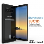 PUNKcase Samsung Note 8 Lucid Serisi Kartlkl Klf (MIL-STD-810G)-Black