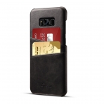 Pasonomi Galaxy S8 Plus Vintage Serisi Ultra nce Deri Czdan Klf