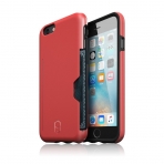 Patchworks iPhone 6S Plus/6 Plus Kart Blmeli Klf (Mil-STD-810G)-Red