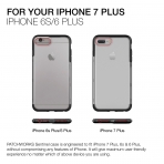 Patchworks iPhone 7 Plus / 6S Plus / 6 Plus Bumper Klf (Mil-STD-810G)-Black
