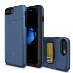 Patchworks iPhone 7 Plus Czdan Klf (Mil-STD-810G)-Navy