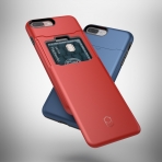 Patchworks iPhone 7 Plus Czdan Klf (Mil-STD-810G)-Navy