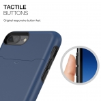 Patchworks iPhone 7 Plus Czdan Klf (Mil-STD-810G)-Navy