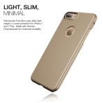 Patchworks iPhone 7 Plus Thin Fit Hard K�l�f-Champagne Gold