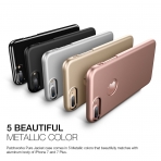 Patchworks iPhone 7 Plus Thin Fit Hard K�l�f- Jet Black