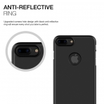 Patchworks iPhone 7 Plus Thin Fit Hard K�l�f-Matte Black