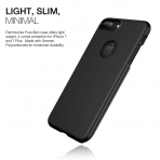 Patchworks iPhone 7 Plus Thin Fit Hard K�l�f-Matte Black