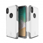 Patchworks Apple iPhone X Aegis Serisi Klf-White Grey