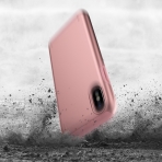 Patchworks Apple iPhone X Chroma Serisi Klf (MIL-STD-810G)-Pink