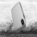 Patchworks Apple iPhone X Chroma Serisi Klf (MIL-STD-810G)-Silver
