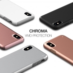 Patchworks Apple iPhone X Chroma Serisi Klf (MIL-STD-810G)-Black