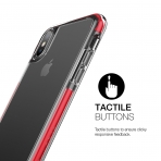 Patchworks Apple iPhone X EX Serisi Klf (MIL-STD-810G)-Red