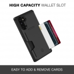 Patchworks Galaxy Note 10 Level Czdan Klf (MIL-STD-810G)-Black