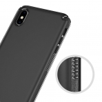 Patchworks iPhone XS Max Level Arc Serisi Klf (MIL-STD-810G)-Black