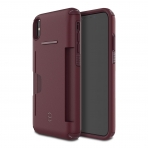 Patchworks iPhone XS Max Level Czdan Klf (MIL-STD-810G)-Wine