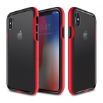 Patchworks iPhone X Level Silhouette Bumper Klf (MIL-STD-810G)-Red