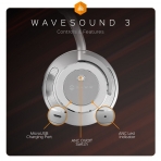 Paww WaveSound 3 Bluetooth Kulak st Kulaklk-White