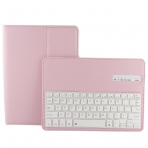 Peyou iPad Keyboard Klf-White keyboard   Pink case cover