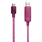 Pilot Electronics EL-1400G Micro USB Kablo-Pink