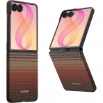 Pitaka Galaxy Z Flip 8 MagSafe �nce Koruyucu K�l�f-Sunset