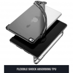 Poetic Apple iPad Mini 5 Lumos Serisi effaf Klf-Grey