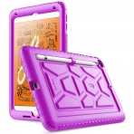 Poetic Apple iPad Mini 5 TurtleSkin Serisi Klf-Purple