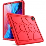 Poetic Apple iPad Pro TurtleSkin Serisi Klf (12.9 in)(2020)-Red