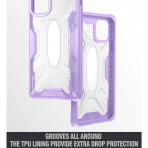 Poetic Apple iPhone 11 Affinity Serisi Klf (MIL-STD 810G)-Purple