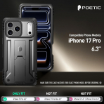 Poetic Apple iPhone 17 Pro Max Revolution Klf -Black