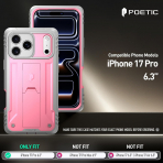 Poetic Apple iPhone 17 Pro Revolution Klf -Pink