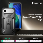 Poetic Apple iPhone Air Revolution Klf -Black