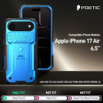 Poetic Apple iPhone Air Revolution Klf -Light Blue