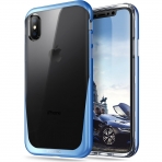 Poetic Apple iPhone XS / X Lucent Kaplama Bumper Klf-Blue