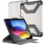 Poetic Explorer Serisi iPad 10.Nesil 360 Derece Standl Klf (10.9 in)-Space Gray