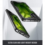 Poetic Galaxy Note 10 Plus Affinity Serisi Klf (MIL-STD 810G)-Green