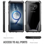 Poetic Galaxy Note 9 Guardian Rugged Bumper Klf-Black