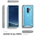 Poetic Galaxy S9 Plus Revolution Rugged Klf-Blue