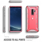 Poetic Galaxy S9 Plus Revolution Rugged Klf-Pink